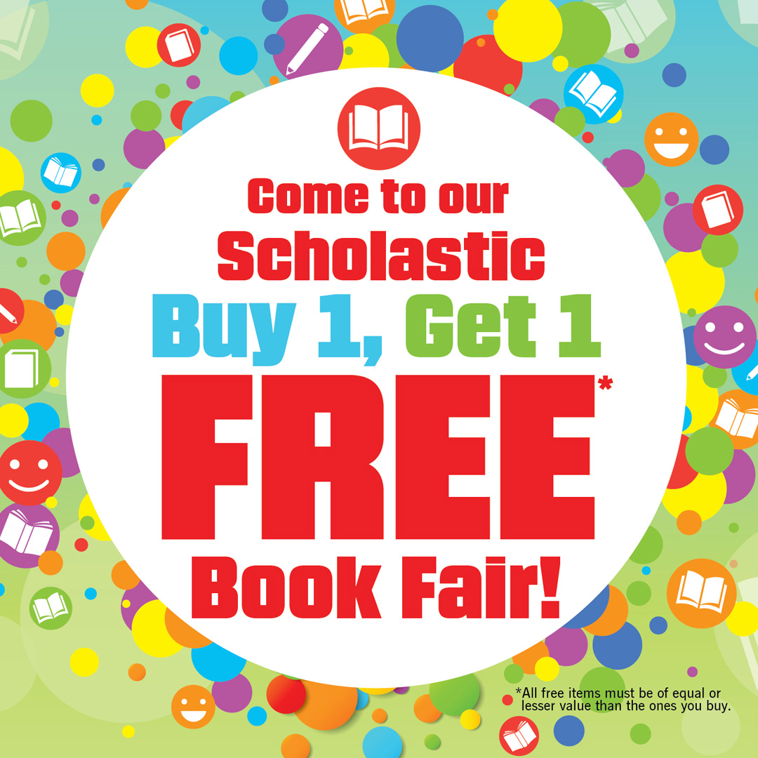 Scholastic BOGO Free Book Fair Scott County, Iowa